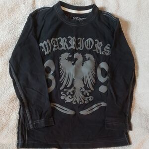 Black Warriors Kids Long Sleeve Shirt